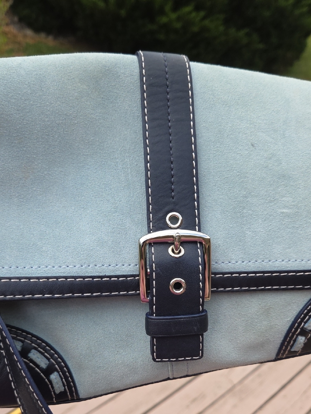Coach Y2k Soho Suede Flap F11205 2007 Crossbody $599 Estimated Retail EUC - Picture 14 of 16